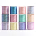 thumbnail image 4 of Farfi 1 Roll Braided Thread Flexible Beautiful 3 Strands Universal Sewing Embroidery Crochet Thread for Quilting (Khaki), 4 of 13