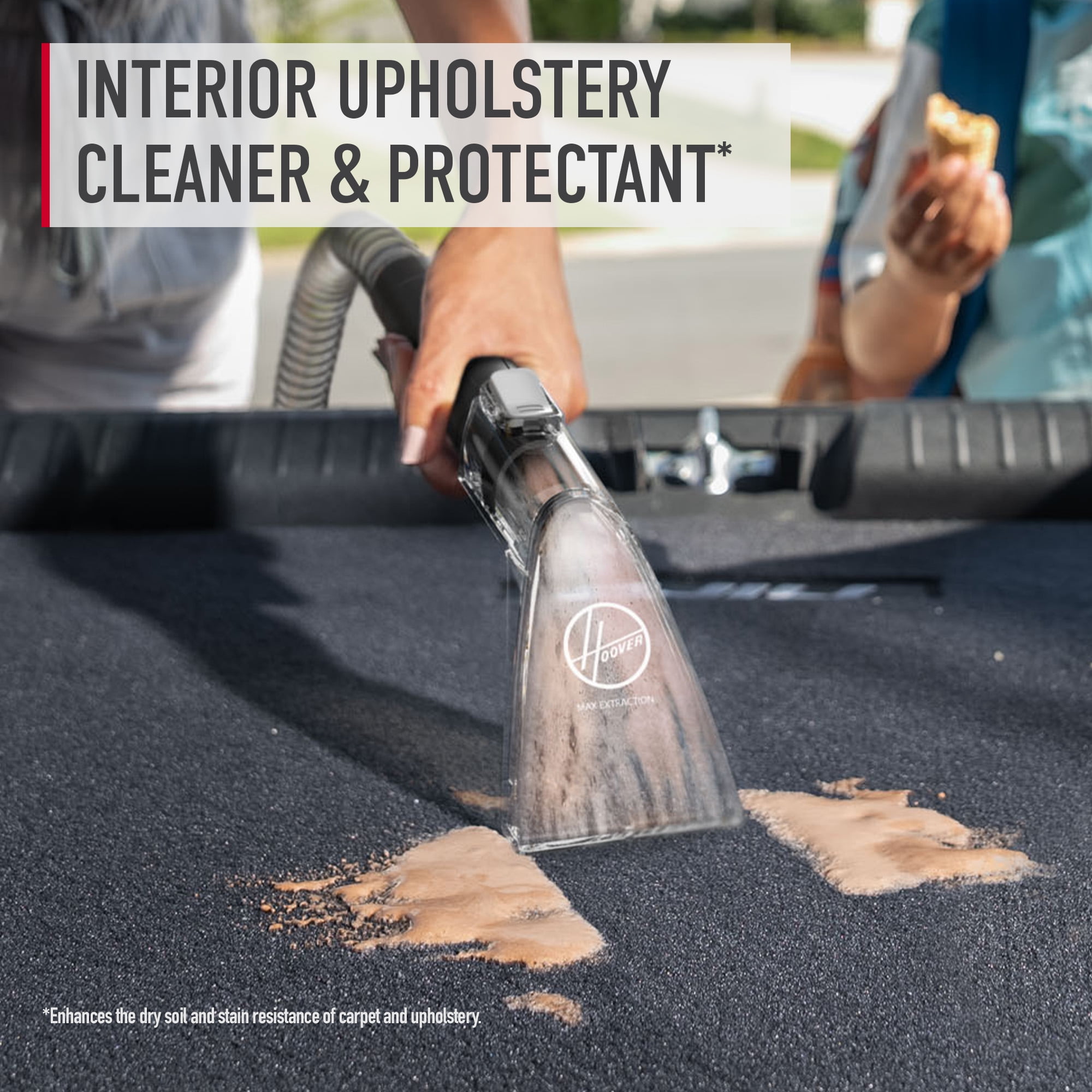 Hoover Auto Portable Spot Cleaning Solution, Fresh Car Scent, for Auto Interior, Seats, Floor Mats, Trunk, Protectant, Pet Messes, AH31717, 32 oz.