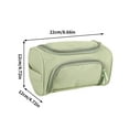 thumbnail image 2 of AuroraX Green Pencil Case with Handle,Large Capacity Pencil Pouch,Pen Bag, 2 of 5