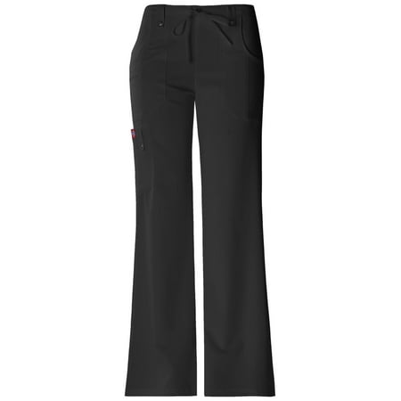 

Dickies Xtreme Stretch Scrubs Pant for Women Mid Rise Drawstring Cargo 82011