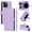 Purple, variant on Wallet Case for iPhone 16 Pro Max with Wrist Strap, Premium PU Leather Slim Flip Cover Stand Bumper Shockproof Protective Cards Slots Anti-Scratch Phone Case for iPhone 16 Pro Max, Mint