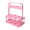 Pink, variant on HONCLL Durable Folding Beer Holder Beer Bottle Carrier for Picnics and Camping