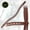 Oak Brown, variant on Exion Horse Browband For English Bridle | Curved Shape Padded Equestrian Browband For Show & Dressage | White & Red Crystal Browband For Horses
