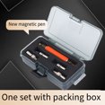 thumbnail image 1 of Paintless Dent Repair Kit, Auto Body Dent Removal Magnetic Leveling Pen With Titanium Alloy Heads Tap Replacement Sheet Metal Repair Knockdown Tap Down Hammer, 1 of 7