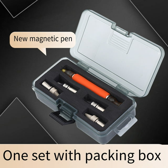 Paintless Dent Repair Kit, Auto Body Dent Removal Magnetic Leveling Pen With Titanium Alloy Heads Tap Replacement Sheet Metal Repair Knockdown Tap Down Hammer