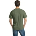 thumbnail image 2 of Gildan Mens Heavy Cotton T-Shirt , L, Military Green (Pack of 5) 5 Military Green, 2 of 2