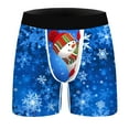 thumbnail image 4 of Men's Christmas Xmas Boxers Shorts Funny Santa Claus Underwear Boxer Briefs, 4 of 6