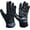 ‎Black-Black, variant on Stealth Padded Football Receiver Gloves - Battle College Lineman, Be a Villain Not a Joker with Padded Stealth Football Gloves with Elite Tacky Grip Palms, Youth, Kids, Men, Boys Small to XXL Sizes