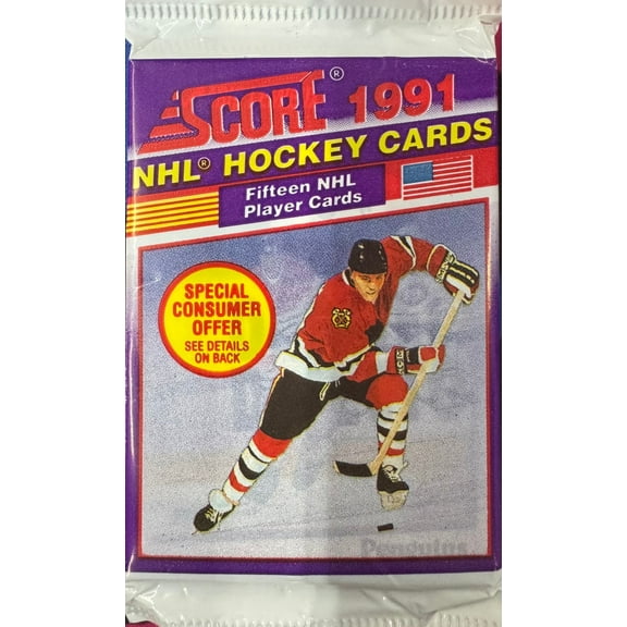 1991/92 Score Hockey Series 1 Wax Pack