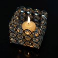 thumbnail image 2 of Efavormart Illuminating Square Votive Tealight Wedding Crystal Candle Holder - 3.25" W x 3.25" L x 2.5" H, 2 of 9