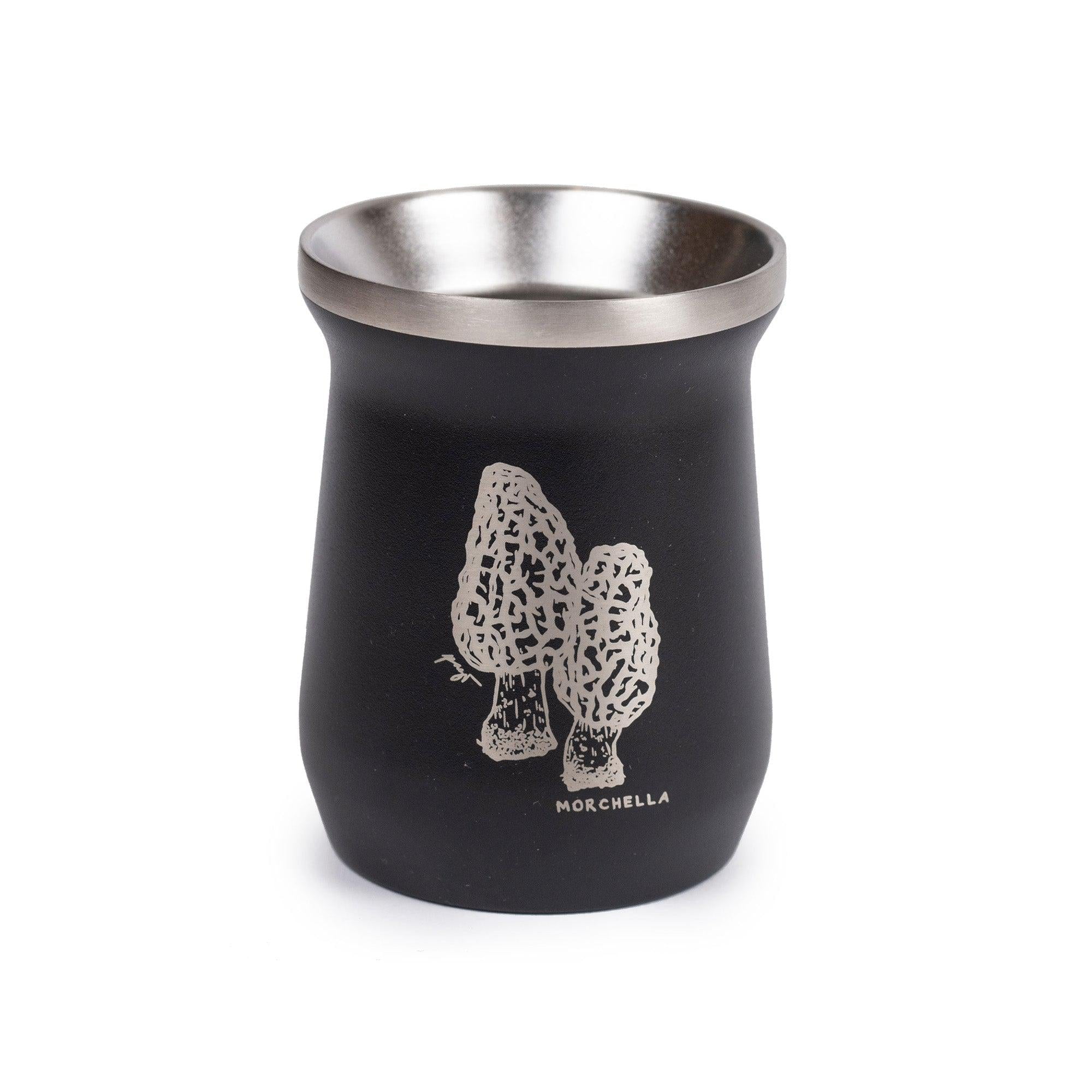 Matera Térmica 236 Ml Negro Hongo Morchella Atakama Outdoor