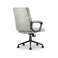 thumbnail image 2 of Click365 Transform 3.0 Ergonomic Mid Back Desk Chair Vegan Leather Grey, 2 of 8
