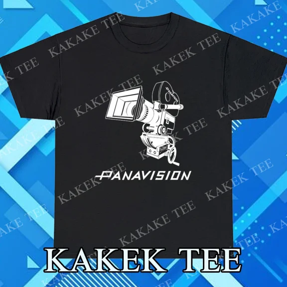 New Panavision Film Crew Camera Logo T-Shirt Funny Size S to 5XL
