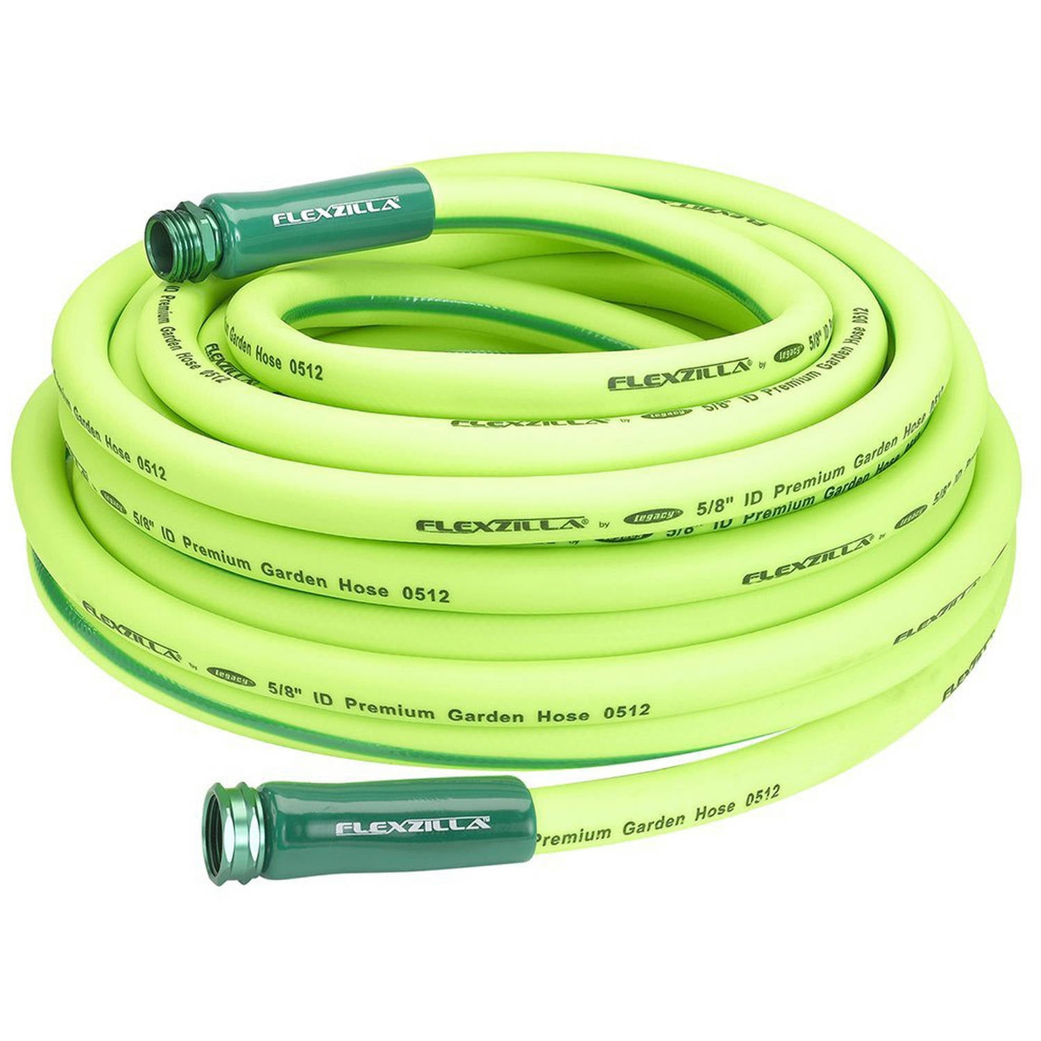 Legacy HFZG575YW Flexzilla 5 8" x 75' ZillaGreen Garden Hose by Legacy Manufacturing Cmpy L&g