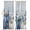 Blue, variant on Fall Coastal Blackout Curtains for Bedroom/Living Room, Pinch Pleated Black Out Curtains, Thanksgiving Blue White Pumpkin Eucalyptus Room Darkening Window Drapes with Hooks 2 Panels, 59"x70"