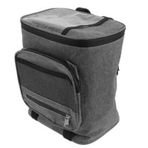 WORGEOUS Mountain Bike Handlebar Bag Large Capacity Front Storage Bag Bike Frame Bag Scooter Bag Front Storage Bag Handlebar Bag 12L