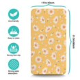 thumbnail image 2 of Washable Rubber Daisy Cute Floral Dish Drying Mats for Kitchen Counter Home Large Coffee Bar Pad Accessories and Decor for Utensils Stemware 17''x31.5'', 2 of 3