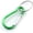 Green, variant on 3 Inch Carabiner Clips with Keyrings Aluminum D-Ring Spring Lock Hooks: 1CT