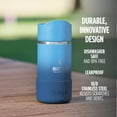 thumbnail image 5 of Ninja Sip Perfect 12oz Stainless Steel Travel Mug, Leak Proof Lid, Dishwasher Safe, Tropical Blue, 5 of 8