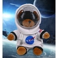 thumbnail image 5 of DolliBu Black Bear Astronaut Plush Toy - Super Soft Wild Life Astronaut Stuffed Animal Plush with Space Helmet and NASA Astronaut Suit, Cute Spaceman Doll Decor for Girls and Boys - 6 Inch, 5 of 8