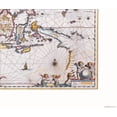 thumbnail image 2 of Historic Map - India - Blaeu 1665 - Vintage Wall Art, 2 of 4