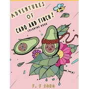 Adventures of Cado and Finch: Coloring Book (Paperback)