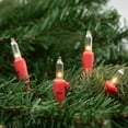 thumbnail image 2 of Northlight 100ct Clear Mini Christmas Light Set - 20.25' Red Wire, 2 of 6