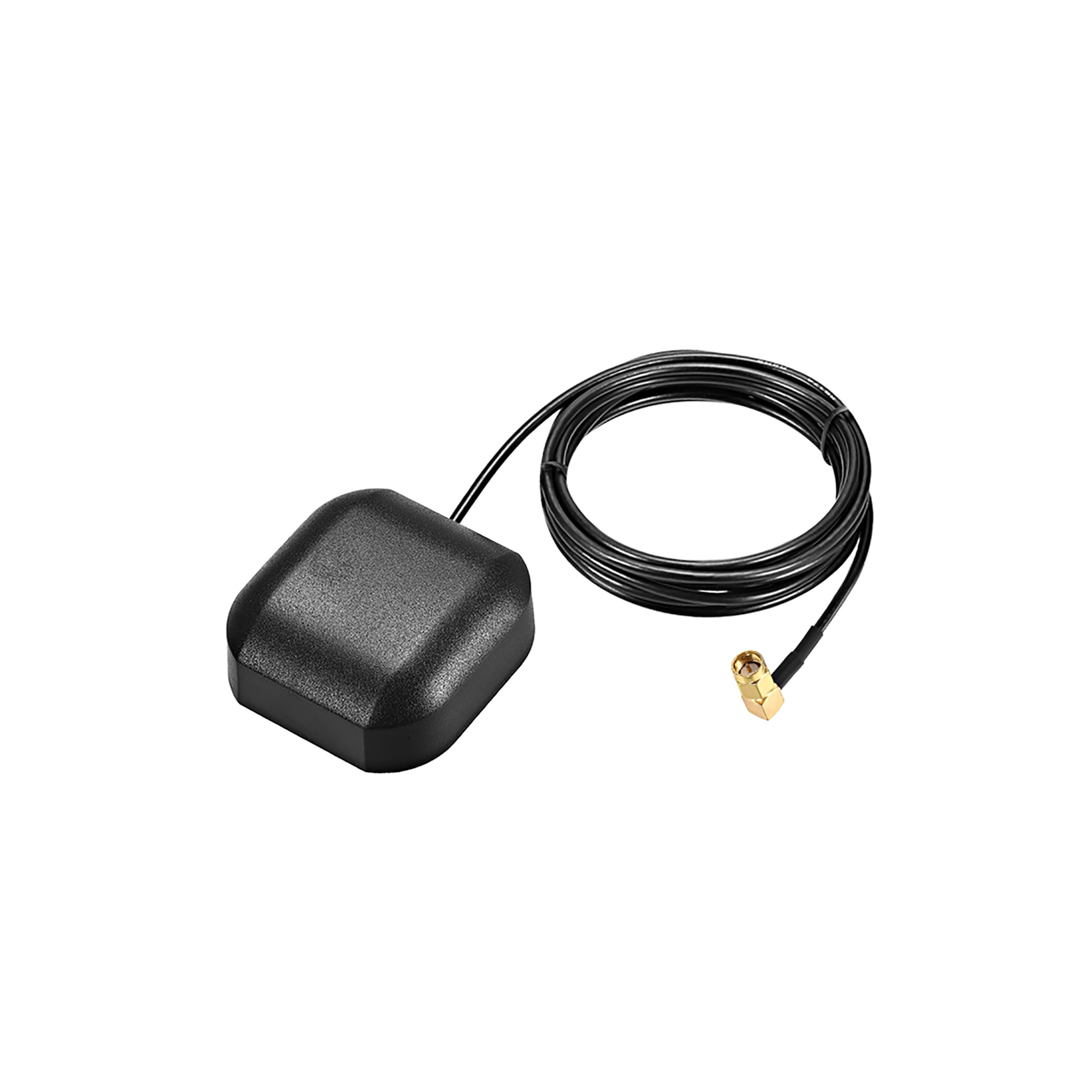 GPS Active Antenna SMA Male Plug 90Degree 34dB Aerial Connector Cable