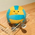 thumbnail image 2 of Pelota deportiva de peluche de voleibol de peluche con dibujos animados, 2 of 2