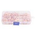 thumbnail image 3 of 60Pcs/Set Terminal Kit Welding Cable Ring Connector with Storage Box Copper Color, 3 of 5