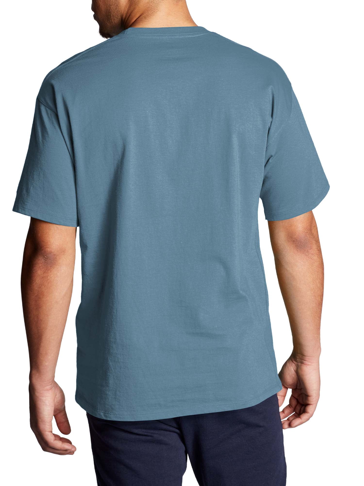 Champion Men's and Big Men's Script Logo Classic Jersey Graphic Tee Shirt, Sizes S-2XL