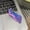 Purple, variant on 3D Printed Articulated Foot Keychain Flexible Human Anatomy Figure Novelty Backpack Charm Creative Hanging Ornament for Quirky Decorative Style Light Purple
