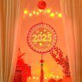 thumbnail image 3 of Riforla Led Light Pendant 2025 Year Spring Festival Atmosphere Window Scene Decoration Layout Hanging Decorations Hangs Hot Pink, 3 of 3
