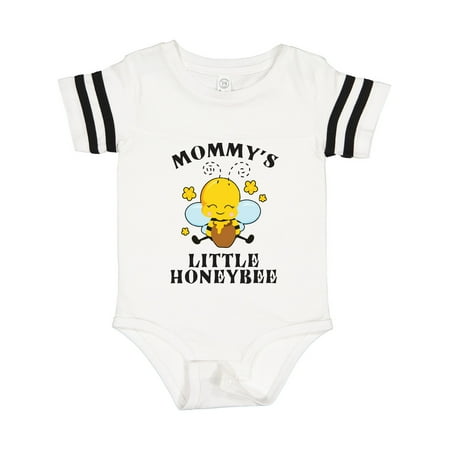 

Inktastic Cute Bee Mommy s Little Honeybee with Stars Gift Baby Boy or Baby Girl Bodysuit