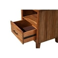 thumbnail image 5 of Home Square 3 Piece Set with Nightstand Mirror & Queen Wood Headboard in Toffee, 5 of 11