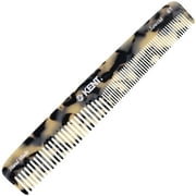 Kent 6T Fine Tooth Comb and Wide Tooth Hair Comb, Handmade Styling Comb for Hair Care, Barber Combs, Beard Combs For Men, Hair Styling Grooming Hair Combs for Men, Women and Kids