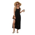thumbnail image 3 of Wiholl Maxi Dress Summer Dresses 2026 Beach Vacation Clothes Sleeveless Sundresses with Pockets, 3 of 9