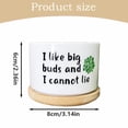 thumbnail image 3 of Interesting Unique Succulent Flower Pots Make A Great Gift For Home Gardening Ideas，1 * Succulent Flowerpot, 3 of 4