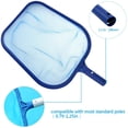 thumbnail image 2 of Professional Pool Skimmer, Pool Nets / Leaf Nets - Fine Mesh - Robust Frame - Pool Accessories for Spas, Swimming Pools, Whirlpools, Fountains - for Pool Cleaning, 2 of 5