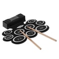 thumbnail image 4 of Electronic Drum Pad Set, Electronic Drum Pad Professional Demonstration Songs Multiple Sound Effects  For Playing For Most People US Plug, 4 of 8