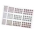 thumbnail image 2 of Colaxi 2x183 Pcs Yeux 3D Holographiques Yeux Volants Jigs Bricolage Rouge, 2 of 8