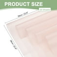 thumbnail image 2 of Papel para envolver flores Uxcell, papel de ramo impermeable, envoltura de color sólido rosa claro, 20 hojas, 2 of 7