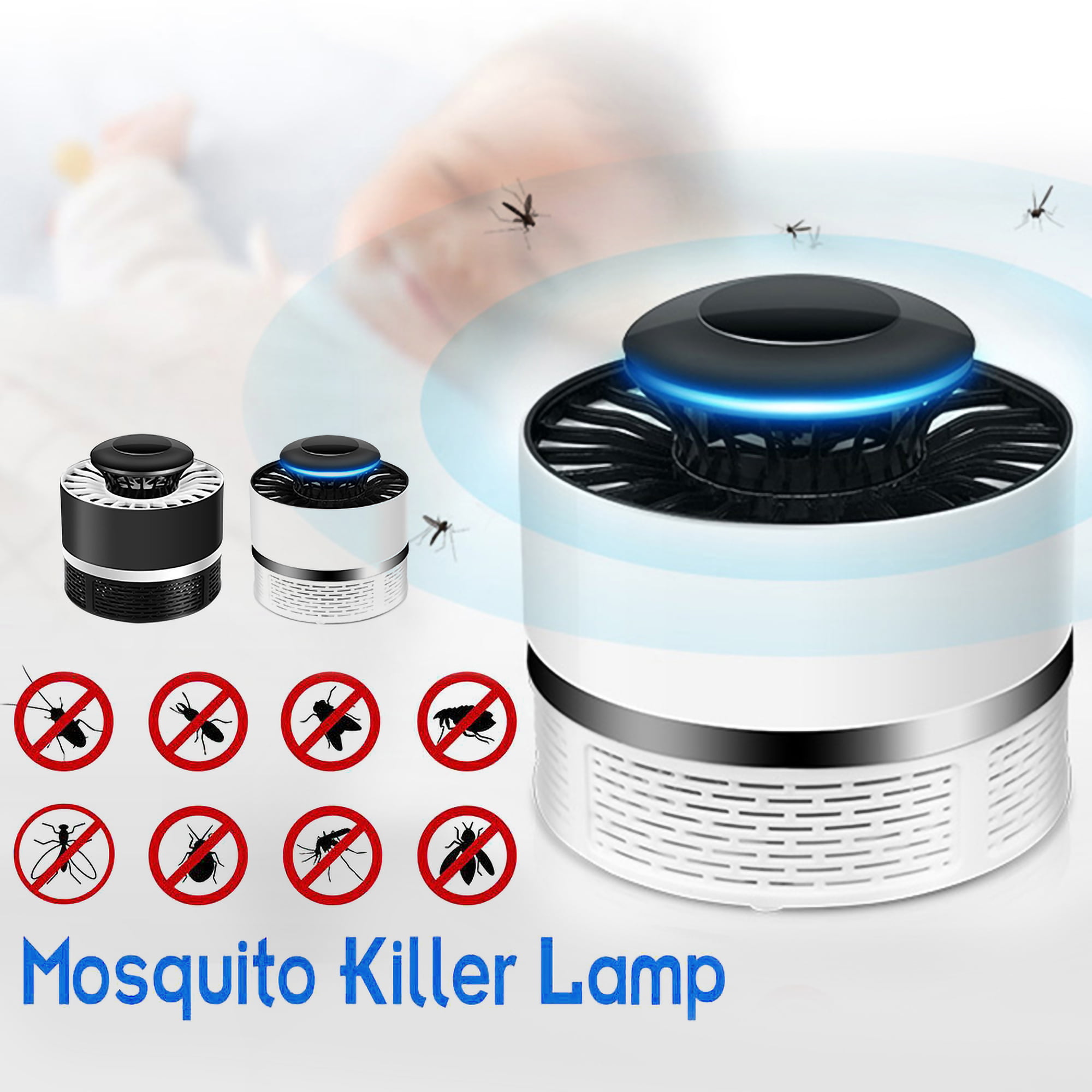 Details about   5W Safe Photocatalytic Mosquito Killer Lamp LED Light Insect Non-Toxic USB U8S4 