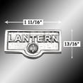thumbnail image 2 of Switch Plate Tags LANTERN Name Signs Labels Chrome Brass Traditional Engraved Wall Light Switch Cover Labels | Renovators Supply, 2 of 2