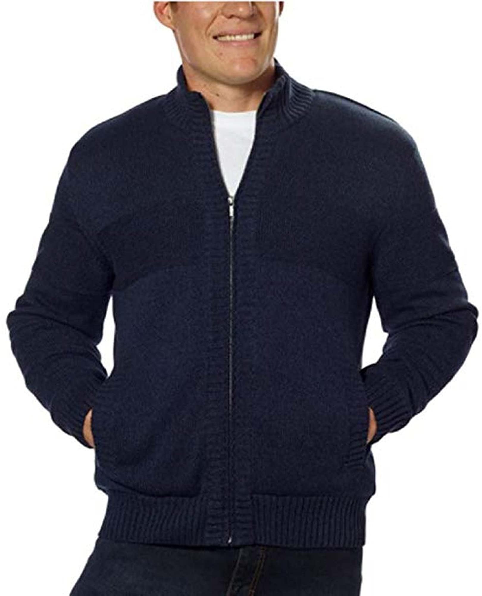 Boston Traders Mens Knit Sherpa Lined 