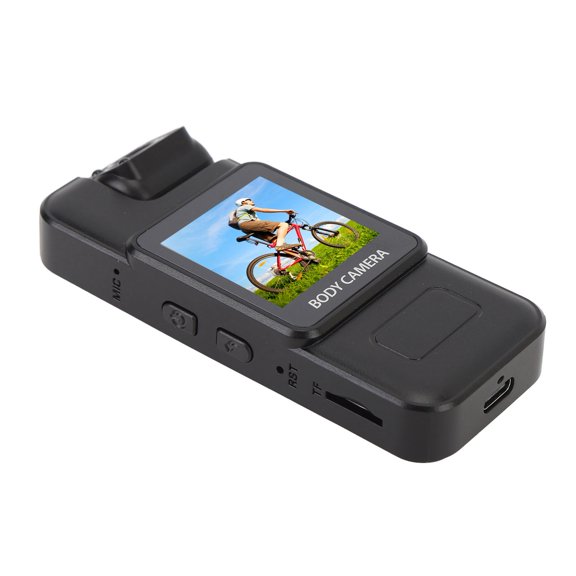Grabadora De Vídeo De Bolsillo, Grabación En Bucle, Cámara Pequeña Portátil Gran Angular De 130 Grados Con Clip Trasero Para Ciclismo