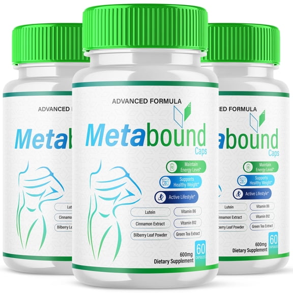 Metabound Advanced Formula Pills Supporting Energy and Healthy Lifestyle 180 Capsules