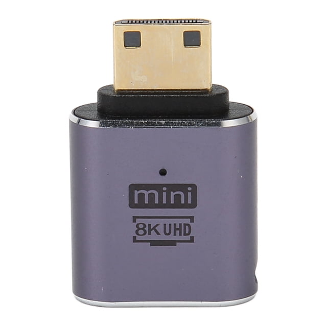 Adaptateur Interface Multimédia HD, Type C Mini Interface Multimédia HD Mâle à Femelle Adaptateur Interface Multimédia HD Connecteur Design de Pointe