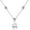 Blue, variant on 4 Carat Moissanite Pendant Necklace for Women Necklace Diamond Pendant Necklace Sterling Silver Single Diamond Necklace Womens Necklaces Pendant Chain Diamond Pendant Chain