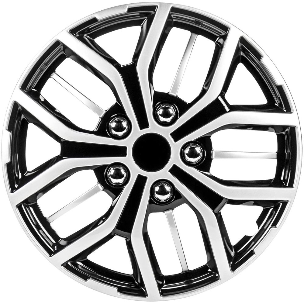 Pilot Automotive WH14215SB 15 Inch Universal Hubcap Wheel Covers for